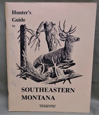 1988 Dated Southeastern Montana 70 Page Hunter s Guide - Image 1 of 4
