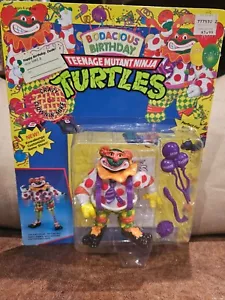 Vintage 1992 TMNT Teenage Mutant Ninja Turtles Crazy Clownin Mike 100% completo - Foto 1 di 2
