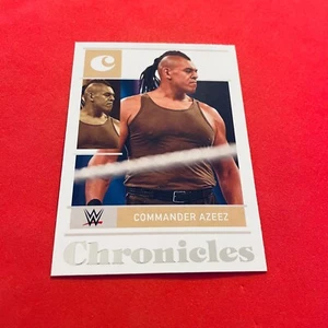 Commander Azeez .. WWE NEX 2.0 .. 2022 Chronicles Wrestling Card 10 - Picture 1 of 2