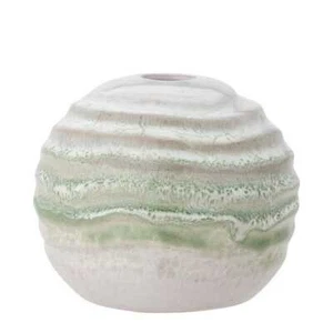 Bloomingville Kerzenhalter PAULA Grün Weiß für 1 Kerze 12x10 cm - Bild 1 von 3