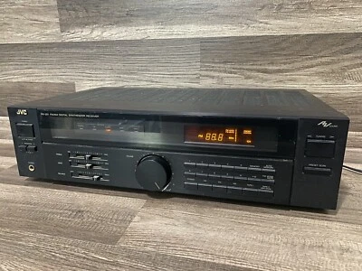 JVC RX-201BK - Vintage 2 Channel AM FM Stereo Receiver System W/ Phono Input - Image 1 of 4