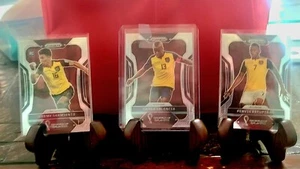2022 Panini Prizm World Cup 3 Card Ecuador Enner Valencia, Sarmiento, Estupiñan. - Picture 1 of 7