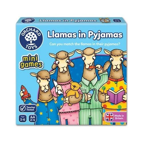 Llamas In Pyjamas - Mini Game - Brand New & Sealed - image 1 of 1
