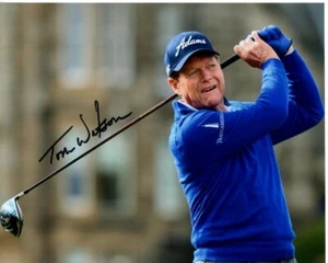 TOM WATSON Signed Autographed 8x10 PGA GOLF Photo - Picture 1 of 1