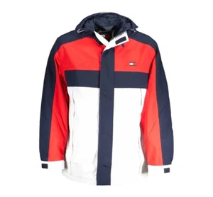 Tommy Hilfiger Jacke Blau Rot Weiss Logo Herren Gr. M - Bild 1 von 2