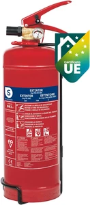 Estintore a Polvere - 2 Kg - per Incendi ABC - Adatto per Veicoli E Abitazioni - - Foto 1 di 12