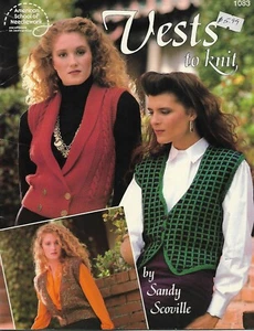 Vest to Knit Knitting Instruction Booklet - Picture 1 of 2
