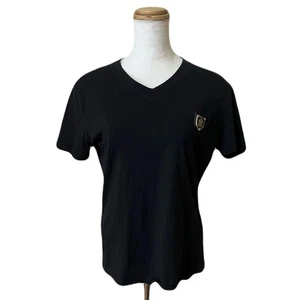 PHILIPP PLEIN Black T-shirt M Size Cotton 100% - Picture 1 of 12
