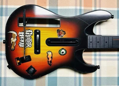 Red Octane Nintendo Wii Guitar Hero 95455.805 Sunburst Wireless Untested Read - Image 1 of 4