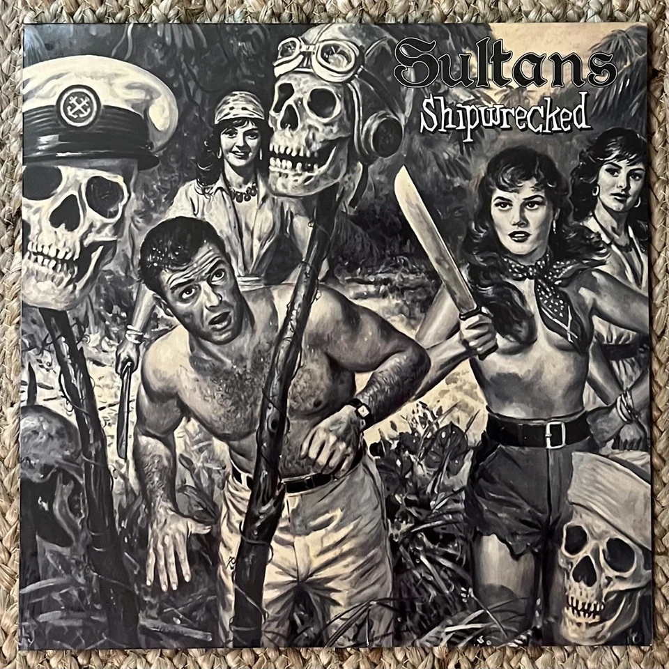 Sealed Sultans Shipwrecked Black Vinyl /350 rocket from the crypt hot snakes  - Image 1 of 2