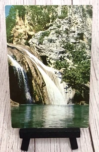 Oklahoma Turner Falls South Of Davis Arbuckle Mountains Postcard OK - Picture 1 of 4