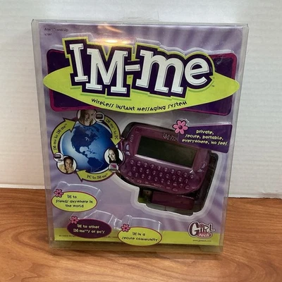 IM-ME Wireless Instant Messaging System Girl Tech Pink BRAND NEW Vintage 2007 - Image 1 of 4