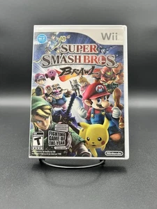 Super Smash Bros. Brawl (Nintendo Wii, 2008) No manual Tested & Working  - Picture 1 of 5