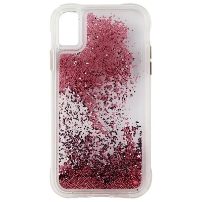 Funda Case-Mate Waterfall Series Brillo Líquido para Apple iPhone XR - Oro Rosa Foto 1 de 2