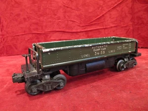 Lionel #3459 Automatic Green Dump Car 'O' Gauge - Picture 1 of 10