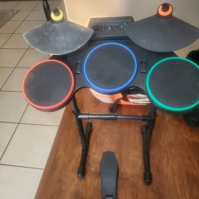 Guitar Hero Drum Set PS3 Playstation 3 with Pedal (no Dongle) - Image 1 of 4