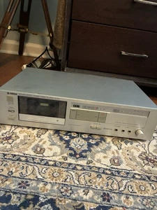 YAMAHA K-300 - Natural Sound Stereo Cassette Deck For Parts or Repair - Picture 1 of 11