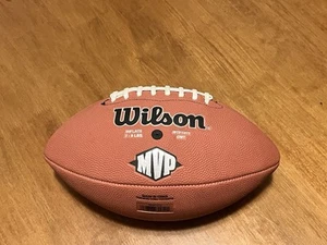 Wilson MVP Football- NFL Official Size - Tackified - Brown, WTF1415 OBY - NEW - Picture 1 of 4