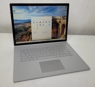 Microsoft Surface Book 2 Core i7-8650U 1.9GHz 16GB RAM 256GB NVMe GTX 1060 Win11 - Image 1 of 4