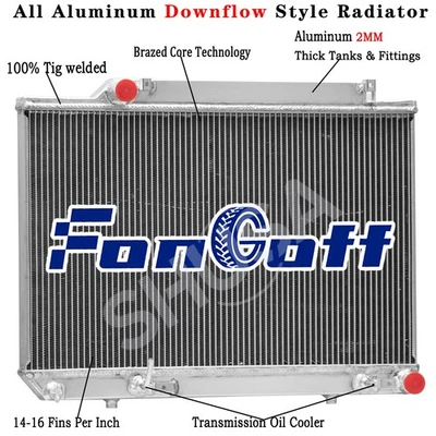 3 Row Radiator fit MERCEDES-BENZ 300 SDL 1986-1987/350SD/SDL 1990-1991 -HOT! Foto 1 de 4