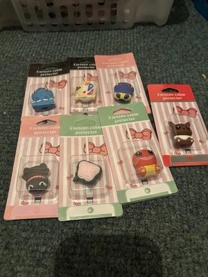 iPhone Android Cable Charger USB Wire Protector Saver JOBLOT - Image 1 of 3