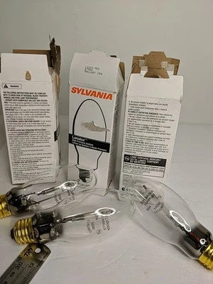 Lot Of 3 Sylvania High Pressure Sodium  2x LU50/MED 67502 - 1x LU100/MED 67506 - Image 1 of 4