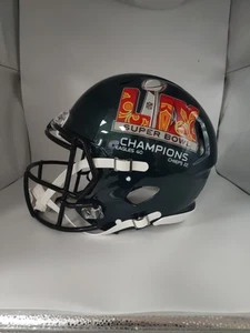 Philadelphia Eagles Super Bowl LIX 59 Riddell Authentic Full Size Helmet - Picture 1 of 5