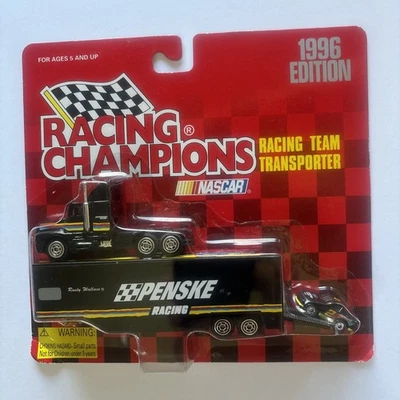 Vtg Racing Champions 1996 #2 Rusty Wallace Penske Racing Transporter 1/87 - Image 1 of 3