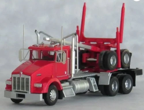 TRAINWORX (N) 48083 KENWORTH T800 LOGGER - RED - Image 1 of 1
