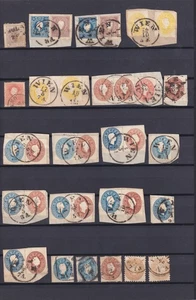 AUSTRIA. 1850/1863. 35 CLASSIC STAMPS - Picture 1 of 1