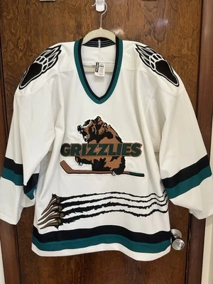 Utah Grizzlies Bauer Pro On Ice Home Jersey (48) - Image 1 of 4