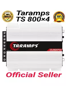 Taramps TS800X4 Verstärker 2 Ohm 4 Kanal 800 Watt RMS Klasse D Full Range - Bild 1 von 8