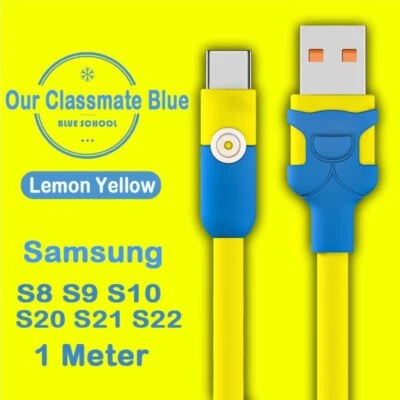 1 M Fast Charger For Samsung S8 S9 S10 S22 S21 S22 Type C USB-C Charging Cable A - Image 1 of 4