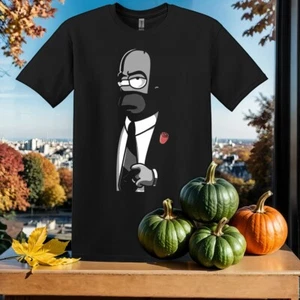 T-shirt Homer Simpson cosplay padre maglietta uomo donna unisex SY7 - Foto 1 di 6