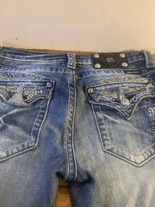 Miss Me Jeans Easy Boot Je5330e2l Size 27 C3 - Picture 1 of 6
