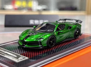AL U2 1:64 grün SF90XX Stradale Racing Sport Modell Diecast Resin Auto - Bild 1 von 10