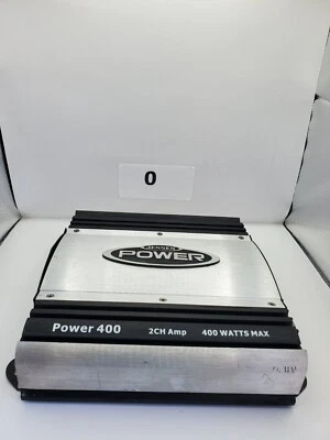 Amplificador amplificador Jensen Power 400 vatios 2 canales usado Foto 1 de 4