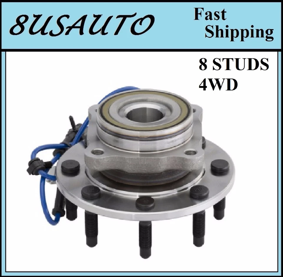 Chevrolet Silverado 2500 1999-2006 (4x4) conjunto de cojinete de cubo de rueda delantera (4x4) Foto 1 de 3