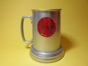 Taza de piedra de cerveza vintage Broomall Fire Company 50 años 1923-1973 - Imagen 1 de 7
