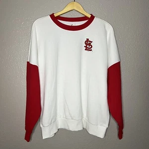 NWT St. Louis Cardinals A-Game Crew Sweatshirt Size Large - Picture 1 of 4