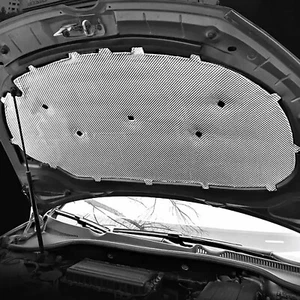 Silver Engine Hood Sound Heat Insulation Cotton Pad Mat for VW Golf 6 Golf 6 GTI - Picture 1 of 10