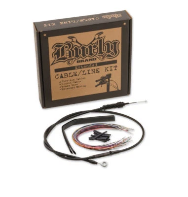 Burly Brand 15" Ape Hanger For Harley-Davidson FLHX, FLHT/C/U 14-15  B30-1116 - Imagem 1 de 3