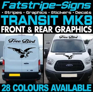 passend für Ford Transit MK8 L2 L3 GRAFIK AUFKLEBER STREIFEN CAMPER VAN WOHNMOBIL ST - Bild 1 von 2
