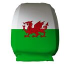 Walisische Flagge - Euros Autositz Kopfstütze Abdeckung Packung Mit Zwei