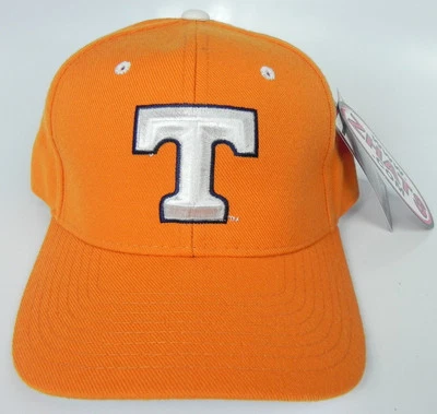 TENNESSEE VOLS VOLUNTEERS ORG  NCAA VINTAGE FITTED SIZED ZEPHYR DH CAP HAT NWT!  - Image 1 of 4