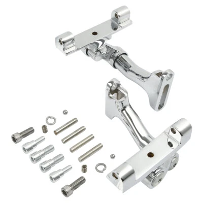 Rear Passenger Adjustable Floorboard Mount Kit For Harley Street Glide 2014-2025 - Image 1 of 4