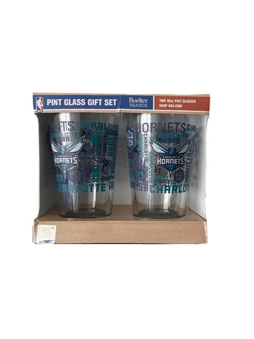 charlotte hornets pint glass gift set Cover