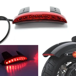 Luz trasera LED de funcionamiento luz de freno para Harley motocicleta Bobber Chopper EE. UU. - Imagen 1 de 10