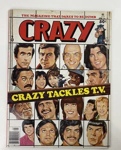 Crazy Magazine 26- Crazy Tackles T.V - Picture 1 of 3