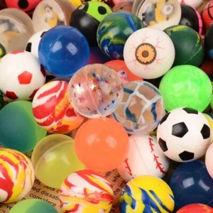 100 Pezzi Palline Rimbalzanti 0,32 Palle Magiche Stock Lotto Rimbalzine Gioco - Foto 1 di 1